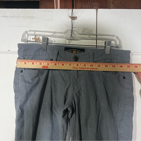 Lucky Brand Corduroys Light Blue Size 4 / 27 Office Career Preppy Spring - Picture 3 of 9